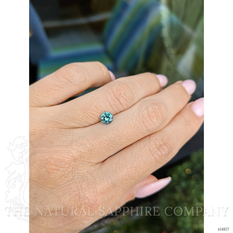 0.69 Ct. Greenish Blue Sapphire from Australia