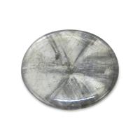 6.38 Ct. Grey Cabochon Sapphire from Burma (Myanmar) Video