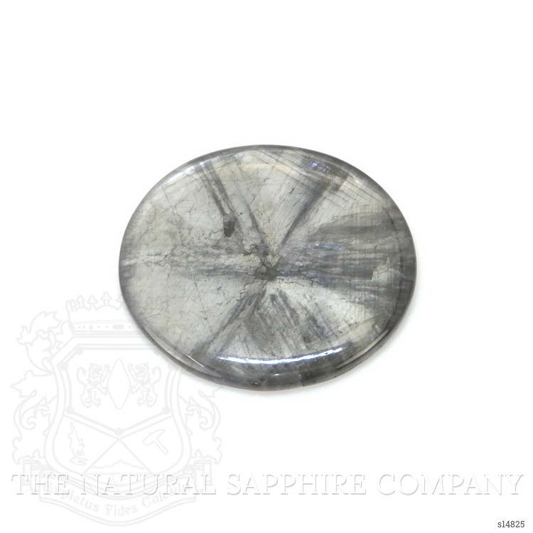 6.38 Ct. Grey Cabochon Sapphire from Burma (Myanmar)