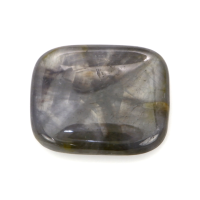 7.25 Ct. Grey Cabochon Sapphire from Burma (Myanmar) Video