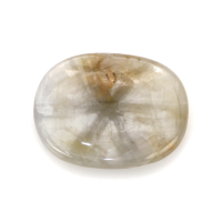 8.45 Ct. Grey Cabochon Sapphire from Burma (Myanmar) Video