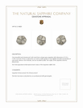 4.68 Ct. Grey Cabochon Sapphire from Burma (Myanmar) Appraisal