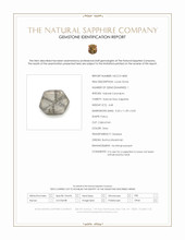4.68 Ct. Grey Cabochon Sapphire from Burma (Myanmar) Scan Report