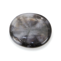 9.11 Ct. Grey Cabochon Sapphire from Burma (Myanmar) Video