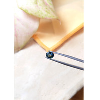 1.25 Ct. Greenish Blue Sapphire from Madagascar Life Style