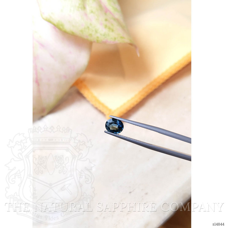 1.25 Ct. Greenish Blue Sapphire from Madagascar
