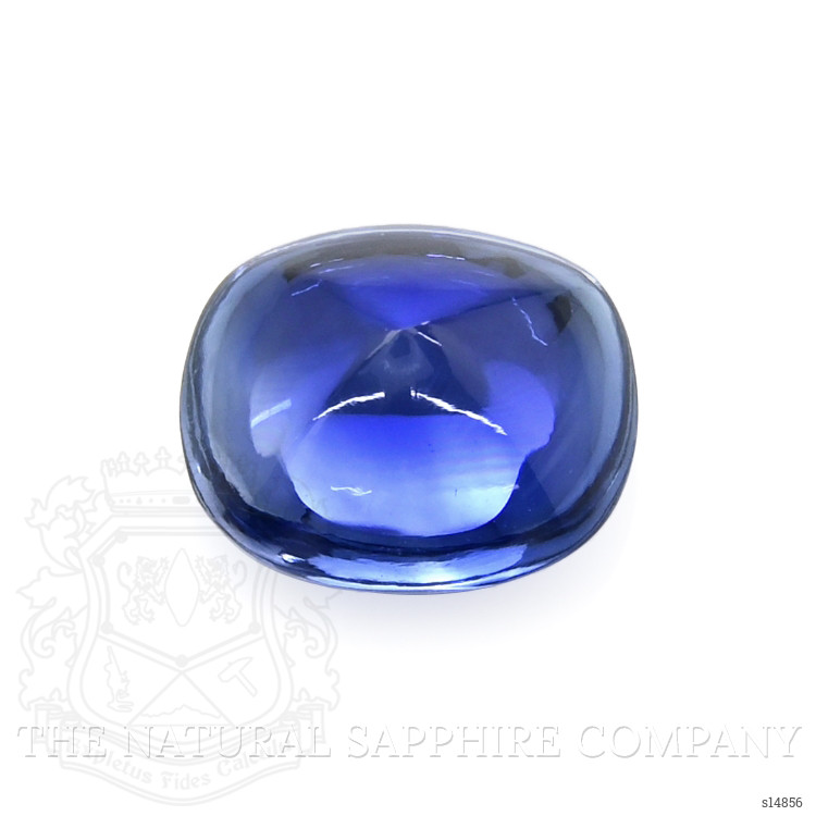 1.85 Ct. Blue Cabochon Sapphire from Ceylon (Sri Lanka)