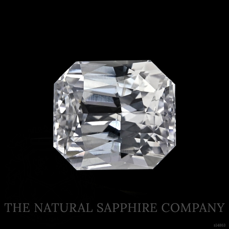 2.52 Ct. White Sapphire from Ceylon (Sri Lanka)