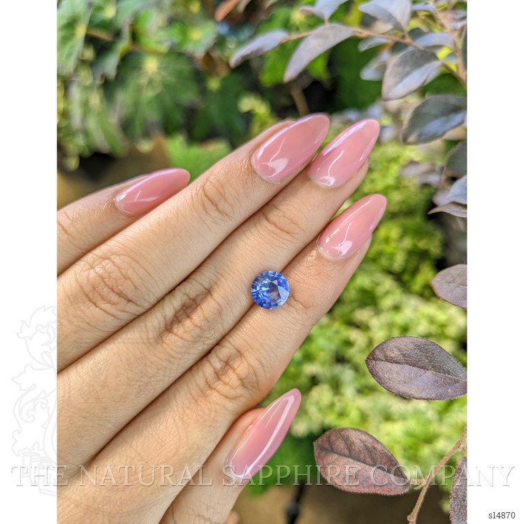 1.92 Ct. Blue Sapphire from Ceylon (Sri Lanka)
