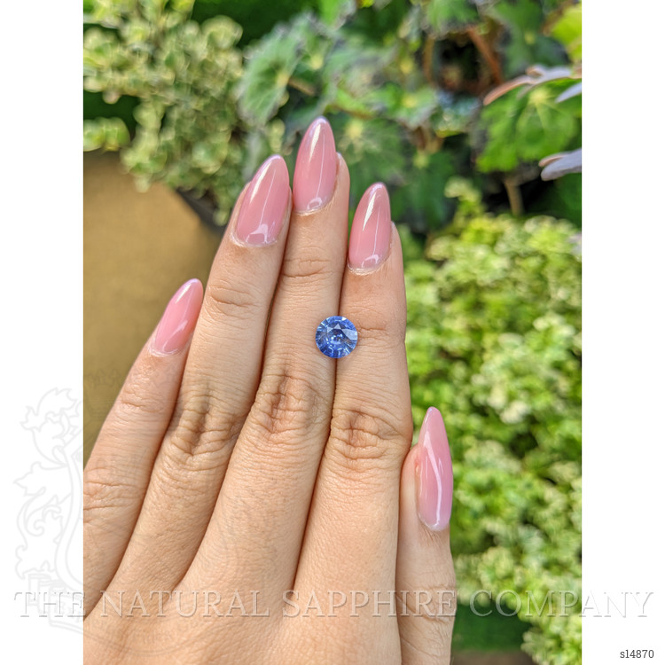 1.92 Ct. Blue Sapphire from Ceylon (Sri Lanka)