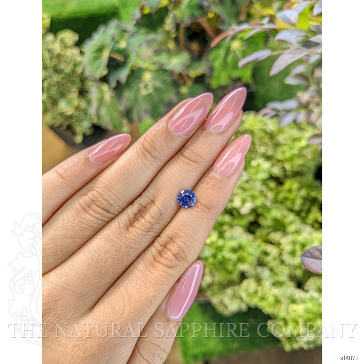1.17 Ct. Blue Sapphire from Ceylon (Sri Lanka)