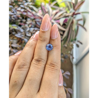 2.25 Ct. Blue Sapphire from Ceylon (Sri Lanka) Life Style