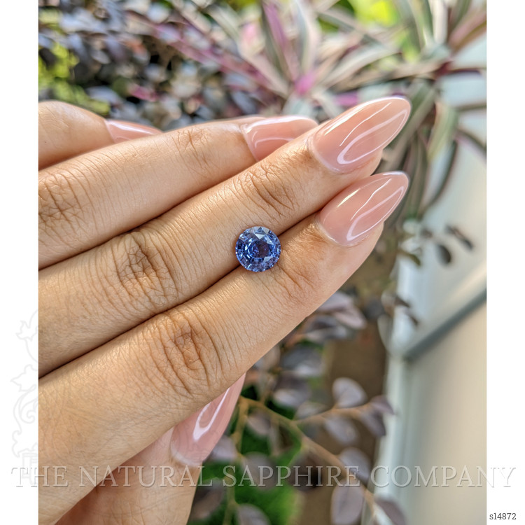 2.25 Ct. Blue Sapphire from Ceylon (Sri Lanka)