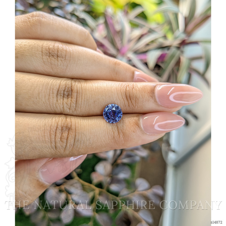 2.25 Ct. Blue Sapphire from Ceylon (Sri Lanka)