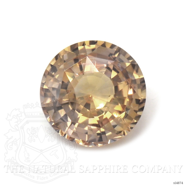 1.72 Ct. Peach Sapphire from Ceylon (Sri Lanka)