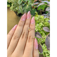 1.72 Ct. Peach Sapphire from Ceylon (Sri Lanka) Life Style