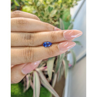 1.31 Ct. Blue Sapphire from Ceylon (Sri Lanka) Life Style