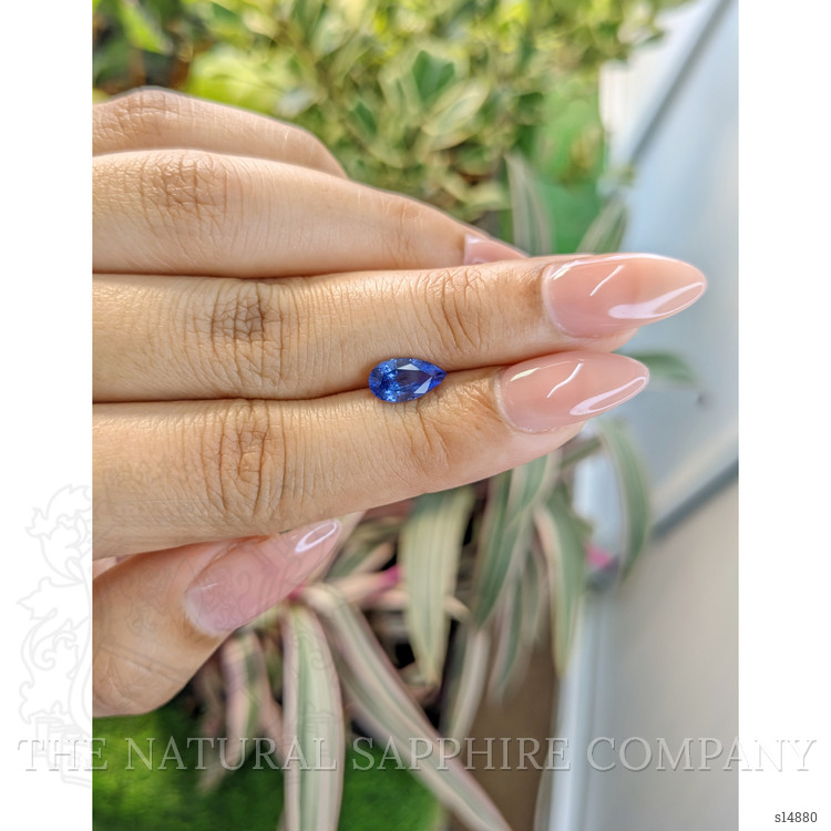 1.31 Ct. Blue Sapphire from Ceylon (Sri Lanka)