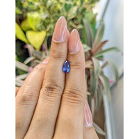 1.31 Ct. Blue Sapphire from Ceylon (Sri Lanka) Life Style