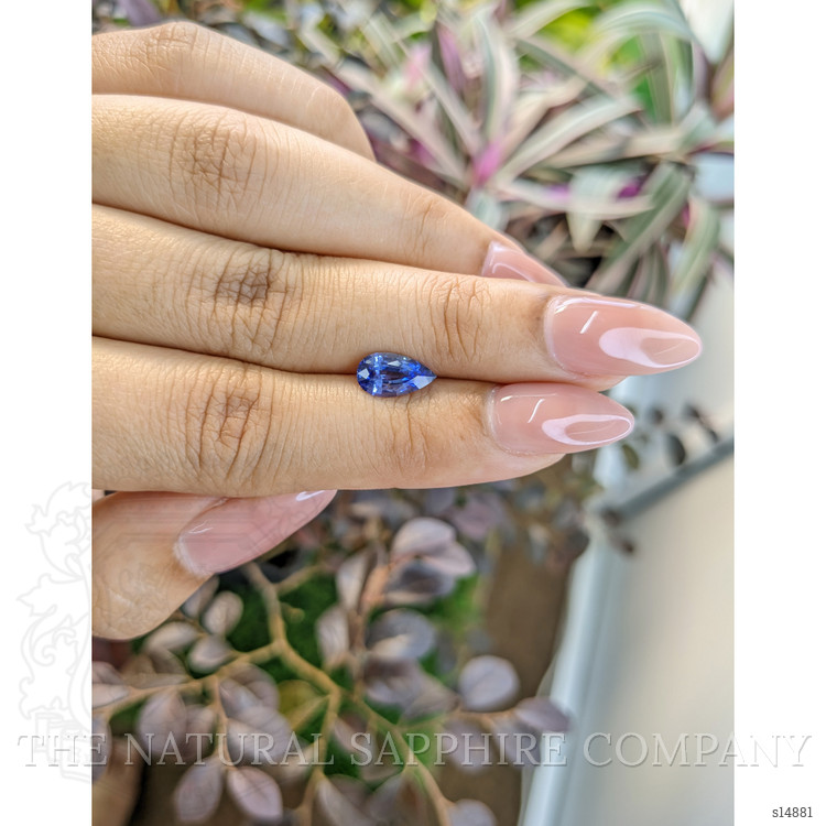 1.32 Ct. Blue Sapphire from Ceylon (Sri Lanka)