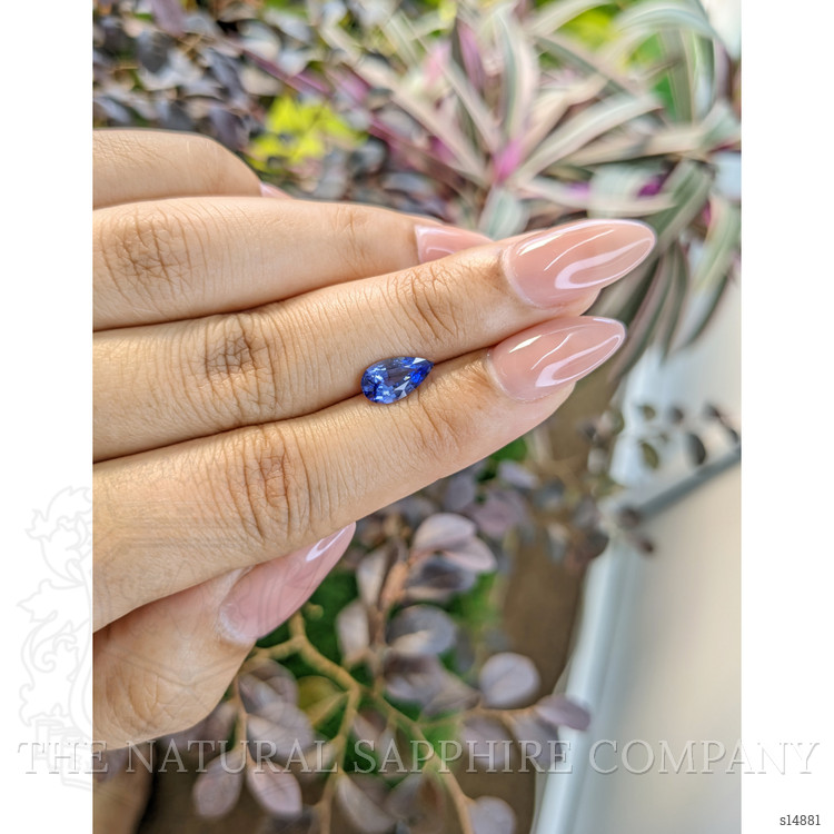 1.32 Ct. Blue Sapphire from Ceylon (Sri Lanka)