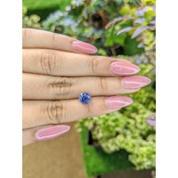 1.94 Ct. Blue Sapphire from Ceylon (Sri Lanka) Life Style