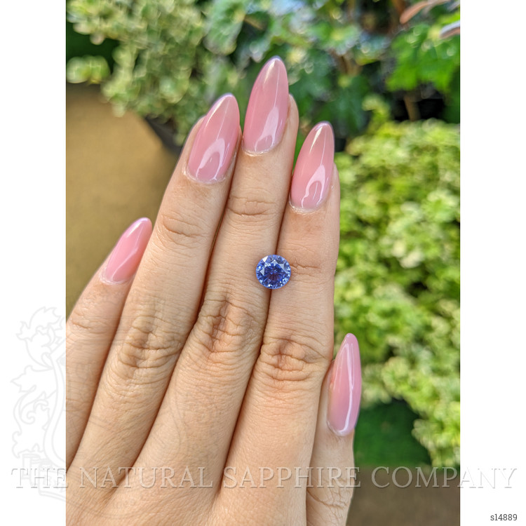 1.94 Ct. Blue Sapphire from Ceylon (Sri Lanka)