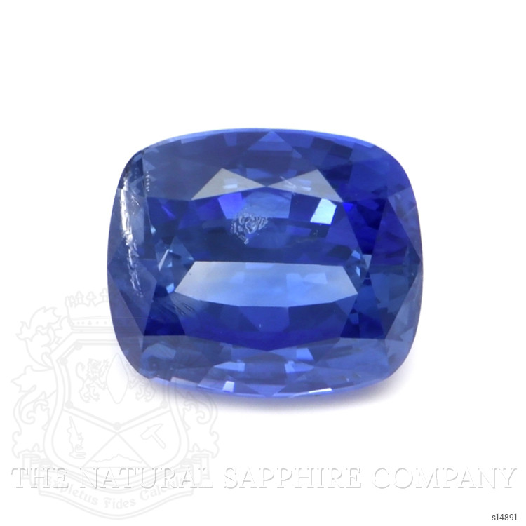 3.71 Ct. Blue Sapphire from Ceylon (Sri Lanka)