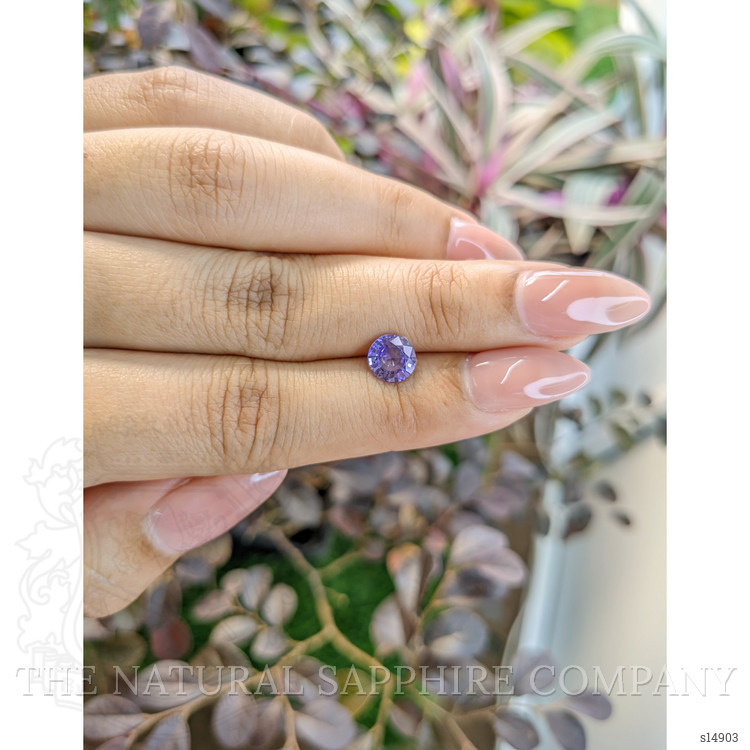 1.22 Ct. Violet Sapphire from Ceylon (Sri Lanka)