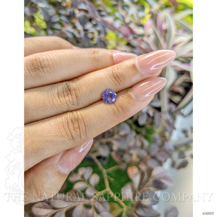 1.22 Ct. Violet Sapphire from Ceylon (Sri Lanka)