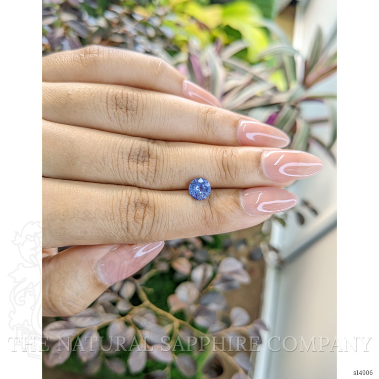 1.38 Ct. Blue Sapphire from Ceylon (Sri Lanka)
