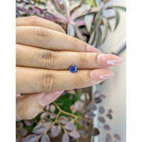 0.74 Ct. Blue Sapphire from Ceylon (Sri Lanka) Life Style