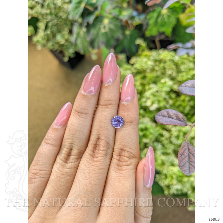 1.46 Ct. Violet Sapphire from Ceylon (Sri Lanka)