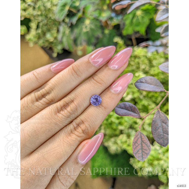 1.46 Ct. Violet Sapphire from Ceylon (Sri Lanka)