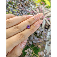 1.07 Ct. Purple Sapphire from Ceylon (Sri Lanka) Life Style