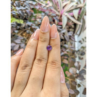1.12 Ct. Purple Sapphire from Ceylon (Sri Lanka) Life Style