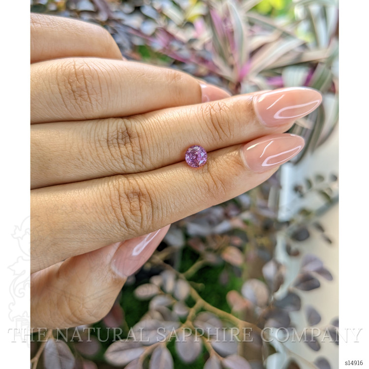 1.38 Ct. Purplish Pink Sapphire from Ceylon (Sri Lanka)
