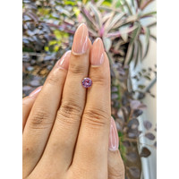 1.12 Ct. Pinkish Purple Sapphire from Ceylon (Sri Lanka) Life Style