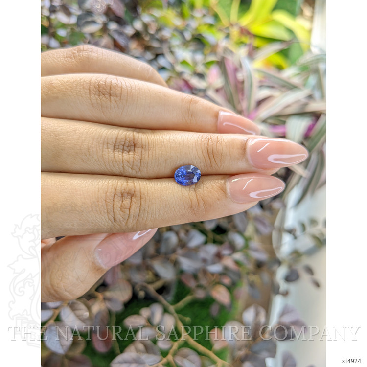 1.46 Ct. Blue Sapphire from Ceylon (Sri Lanka)