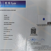3.62 Ct. Color Change Sapphire from Ceylon (Sri Lanka) Scan Report