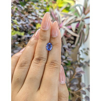2.01 Ct. Blue Sapphire from Ceylon (Sri Lanka) Life Style