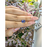2.01 Ct. Blue Sapphire from Ceylon (Sri Lanka) Life Style
