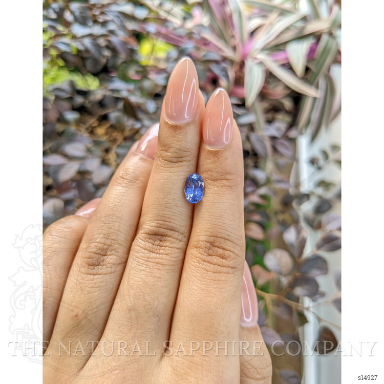 1.93 Ct. Blue Sapphire from Ceylon (Sri Lanka)