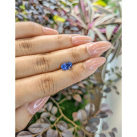 1.93 Ct. Blue Sapphire from Ceylon (Sri Lanka) Life Style