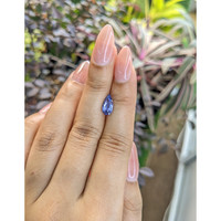 1.84 Ct. Blue Sapphire from Ceylon (Sri Lanka) Life Style