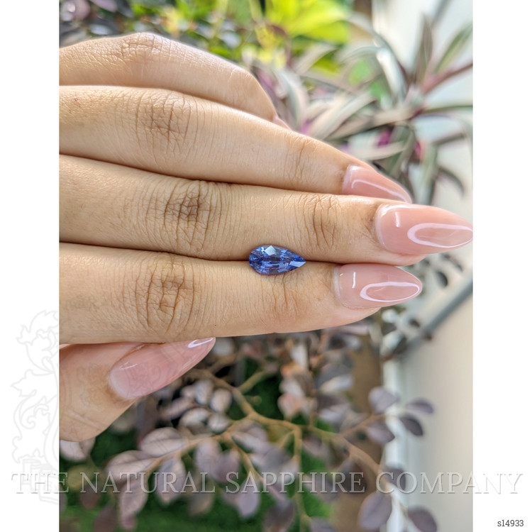1.84 Ct. Blue Sapphire from Ceylon (Sri Lanka)
