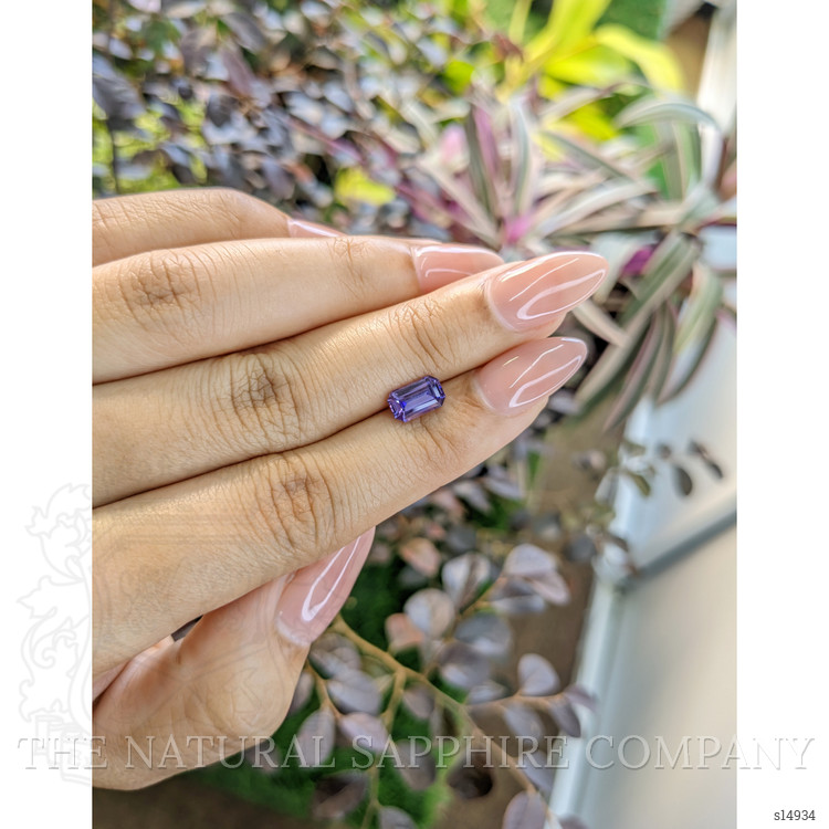 1.47 Ct. Purple Sapphire from Ceylon (Sri Lanka)