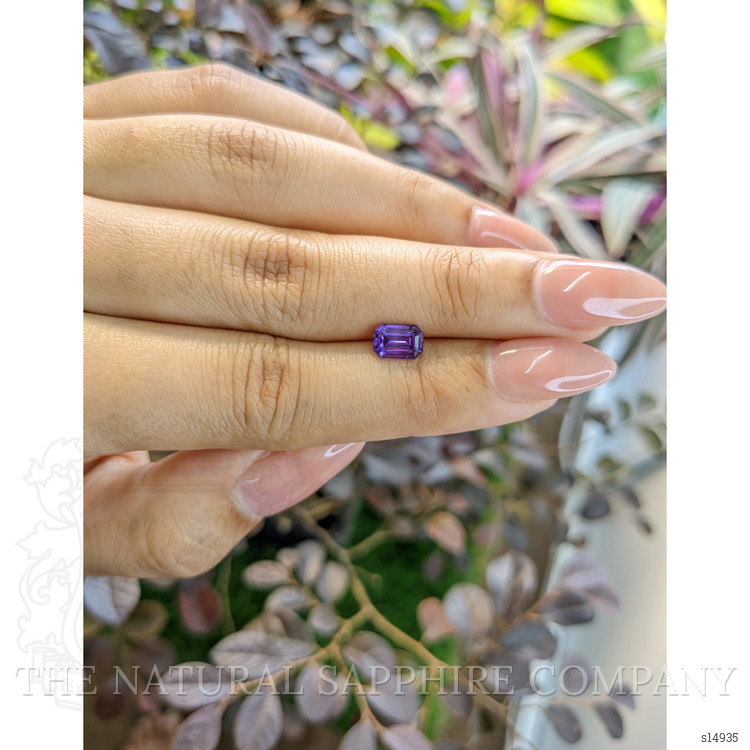 1.30 Ct. Purple Sapphire from Ceylon (Sri Lanka)