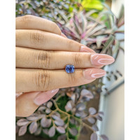 1.84 Ct. Blue Sapphire from Ceylon (Sri Lanka) Life Style