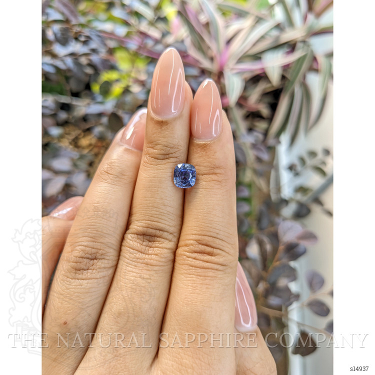 1.84 Ct. Blue Sapphire from Ceylon (Sri Lanka)
